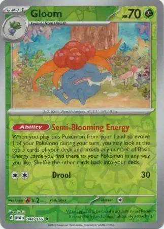 Gloom 44/165 Reverse Uncommon - MissingNo.