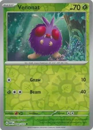 Venonat 48/165 Reverse Common - MissingNo.