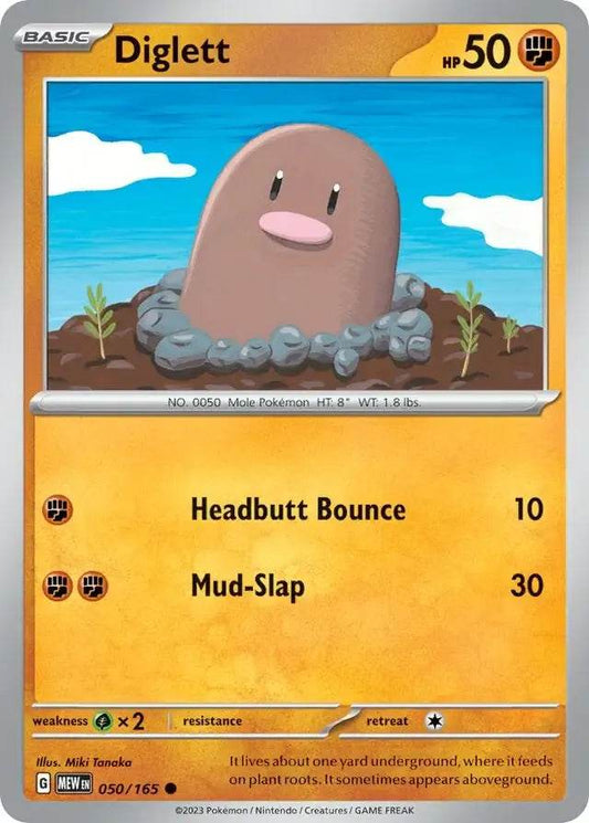 Diglett 50/165 Common - MissingNo.