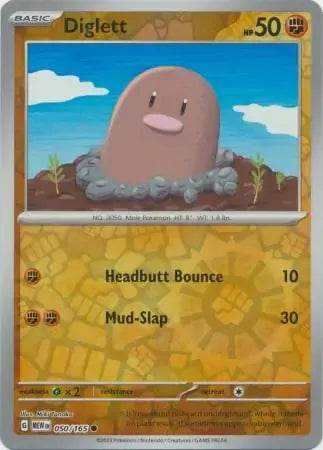 Diglett 50/165 Reverse Common - MissingNo.