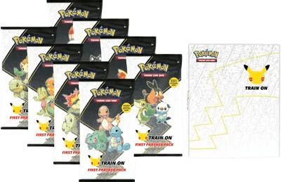 Pokémon First Partner Pack - Art Set - 8 pack + Binder - MissingNo.