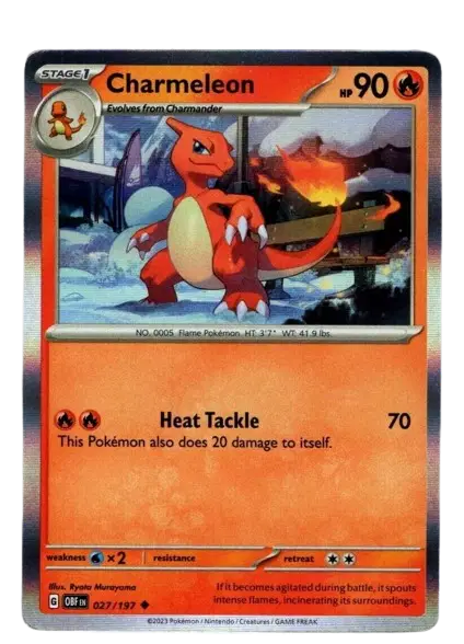Charmeleon 27/197 Mirage Holo Charizard ex Premium Collection Exclusive - MissingNo.