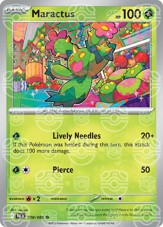 Maractus 008/086 Masterball - MissingNo.