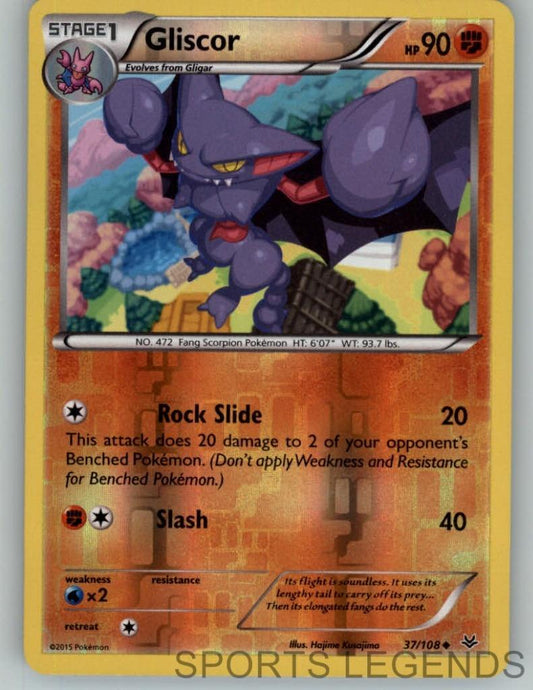 Gliscor 37/108 Reverse Uncommon (LP)