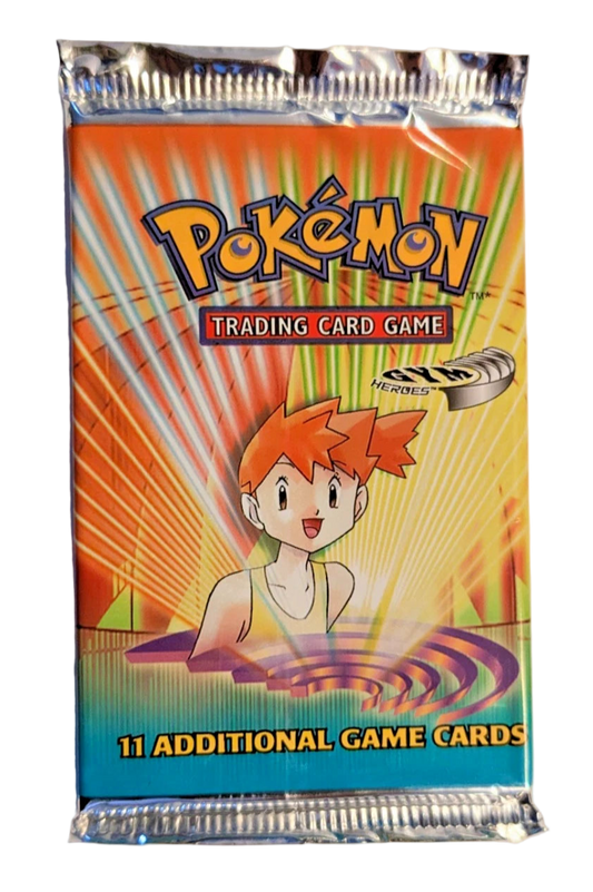 Gym Heroes Unlimited Booster Pack Misty Art - MissingNo.