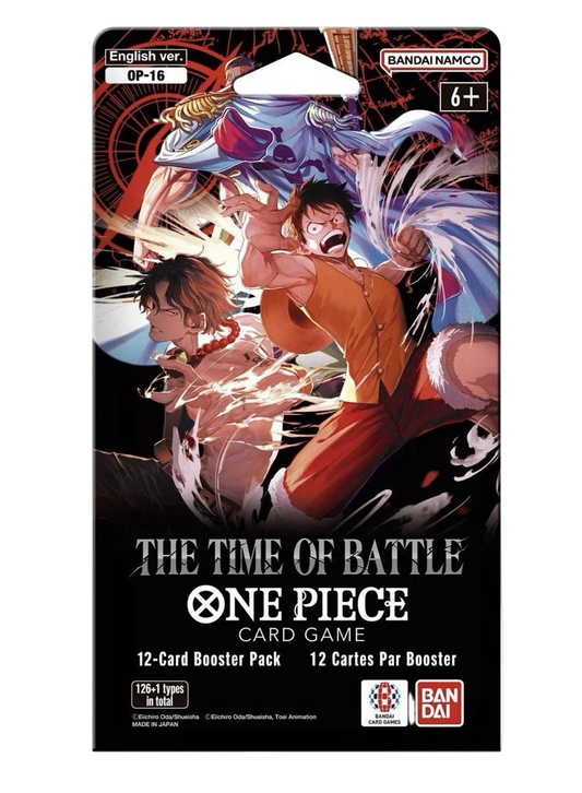 The Time of Battle Sleeved Booster Pack [OP16]