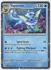Vaporeon 022/131 Holo Rare Cosmo Holo Costco Exclusive