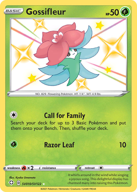 Gossifleur SV010/SV122 Holo Rare