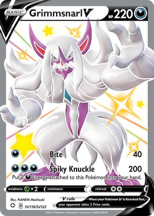 Grimmsnarl V SV116/SV122 Holo Rare V