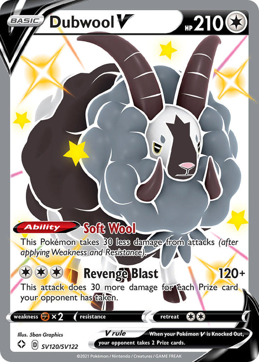 Dubwool V SV120/SV122 Holo Rare V