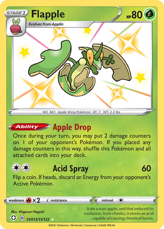 Flapple SV013/SV122 Holo Rare