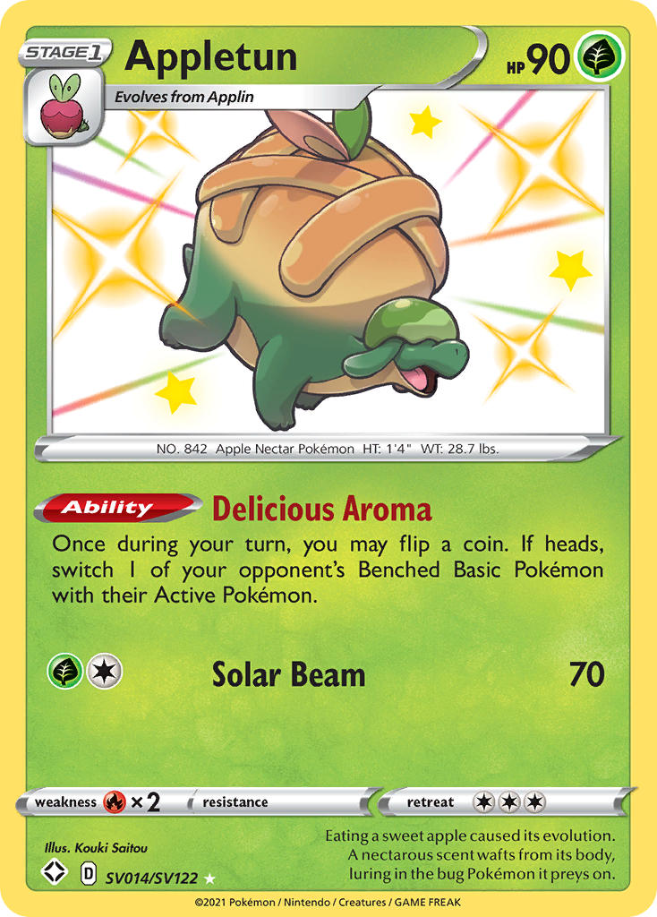 Appletun SV014/SV122 Holo Rare