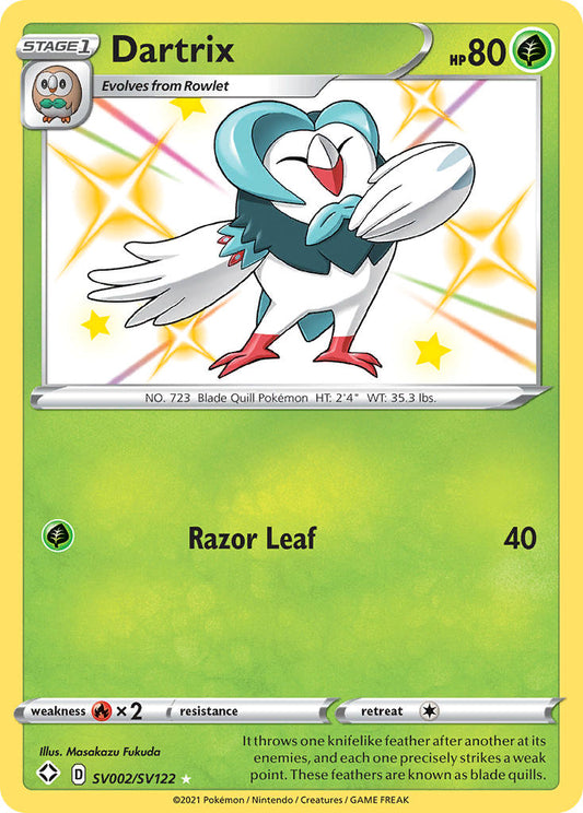 Dartrix SV002/SV122 Holo Rare