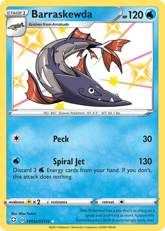 Barraskewda SV032/SV122 Holo Rare