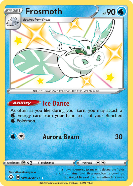 Frosmoth SV034/SV122 Holo Rare