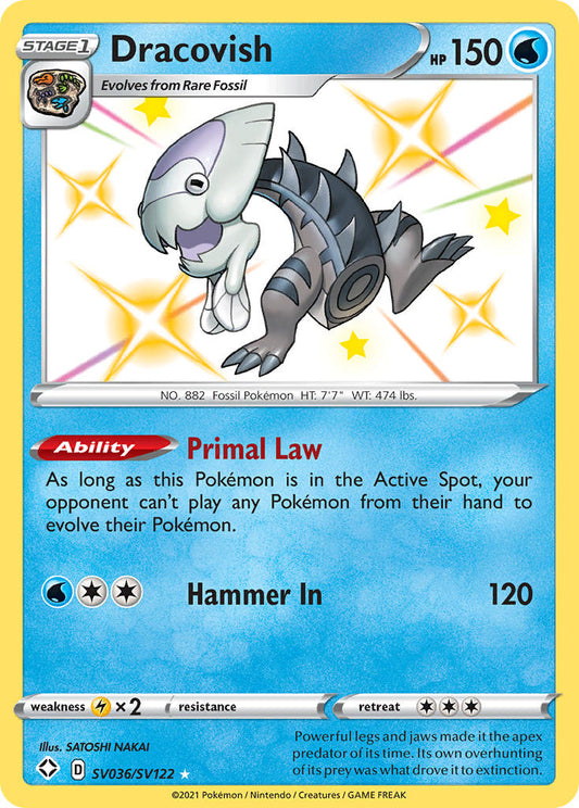 Dracovish SV036/SV122 Holo Rare