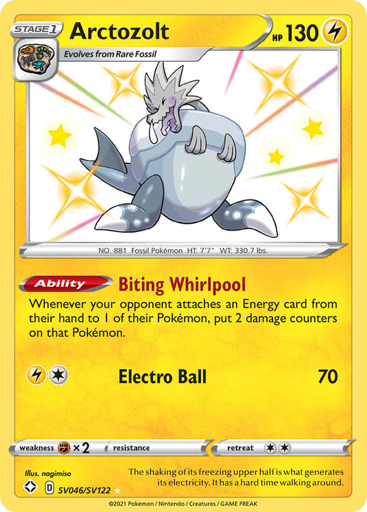 Arctozolt SV046/SV122 Holo Rare
