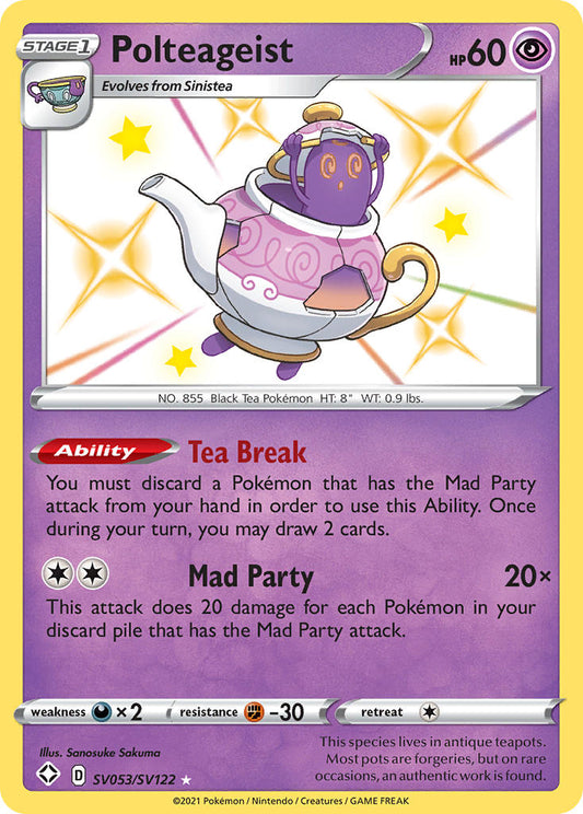 Polteageist SV053/SV122 Holo Rare