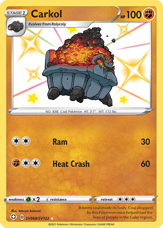 Carkol SV068/SV122 Holo Rare