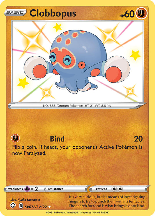 Clobbopus SV072/SV122 Holo Rare