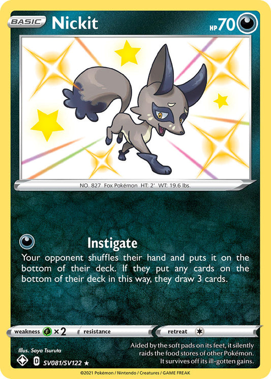 Nickit SV081/SV122 Holo Rare