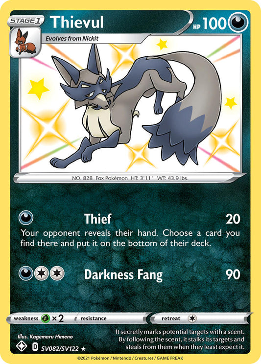 Thievul SV082/SV122 Holo Rare