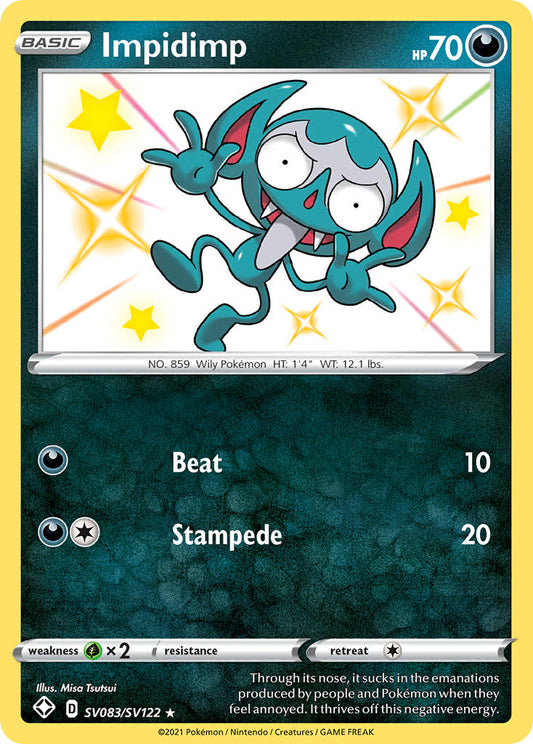 Impidimp SV083/SV122 Holo Rare