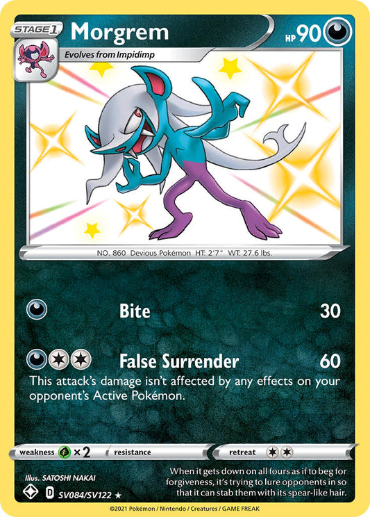 Morgrem SV084/SV122 Holo Rare