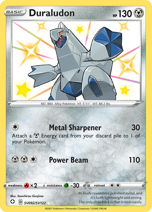 Duraludon SV092/SV122 Holo Rare