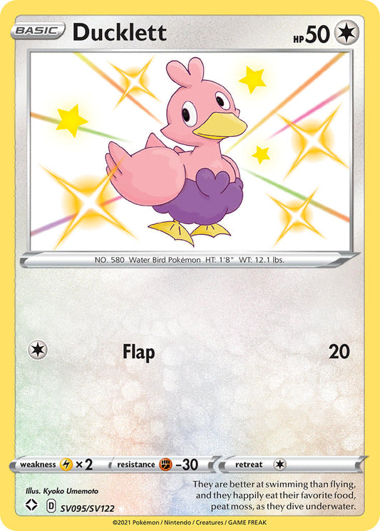 Ducklett SV095/SV122 Holo Rare