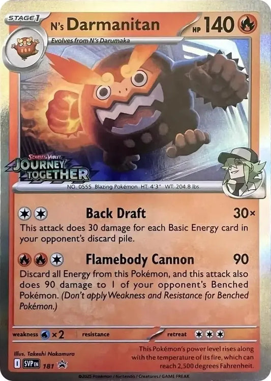 N's Darmanitan Prerelease 181