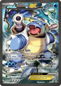 Blastoise EX XY122
