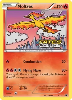 Moltres Prerelease XY127