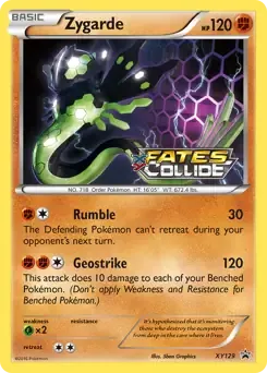 Zygarde Prerelease XY129