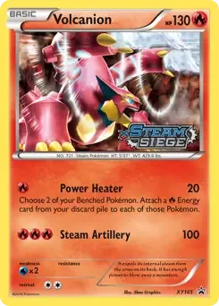 Volcanion Prerelease XY145