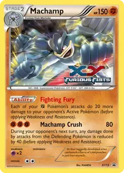 Machamp Prerelease XY13