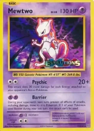 Mewtwo Evolutions Prerelease 51