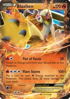Blaziken EX XY54