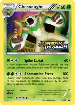 Chesnaught Prerelease XY68