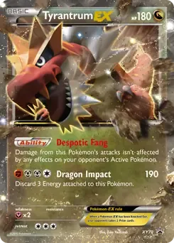 Tyrantrum EX XY70