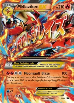 M Blaziken EX XY86